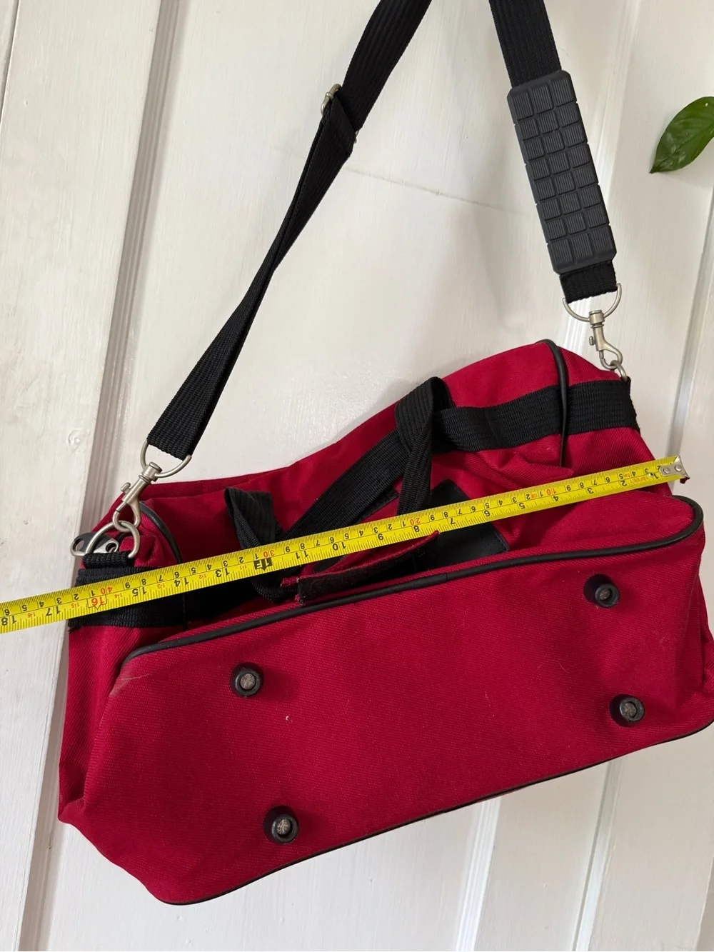 American Airlines Red Laptop Shoulder Bag with Adjustable Strap